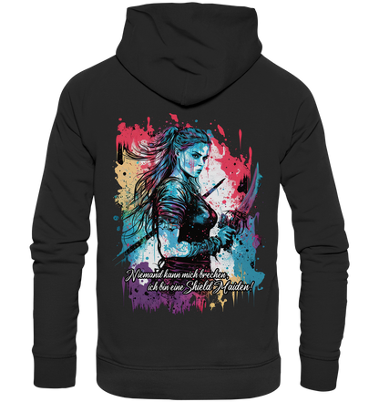 Shield Maiden Niemand Kann Mich Brechen - Premium Unisex Hoodie