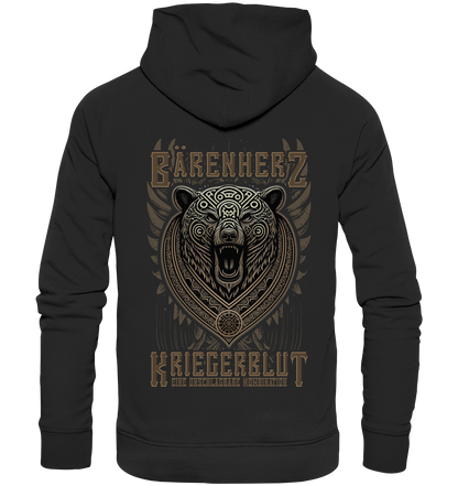 Bärenherz Kriegerblut - Premium Unisex Hoodie