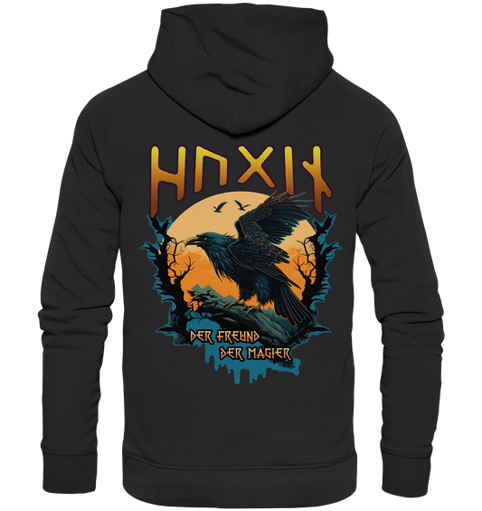 Hugin Der Freund Der Magier - Premium Unisex Hoodie