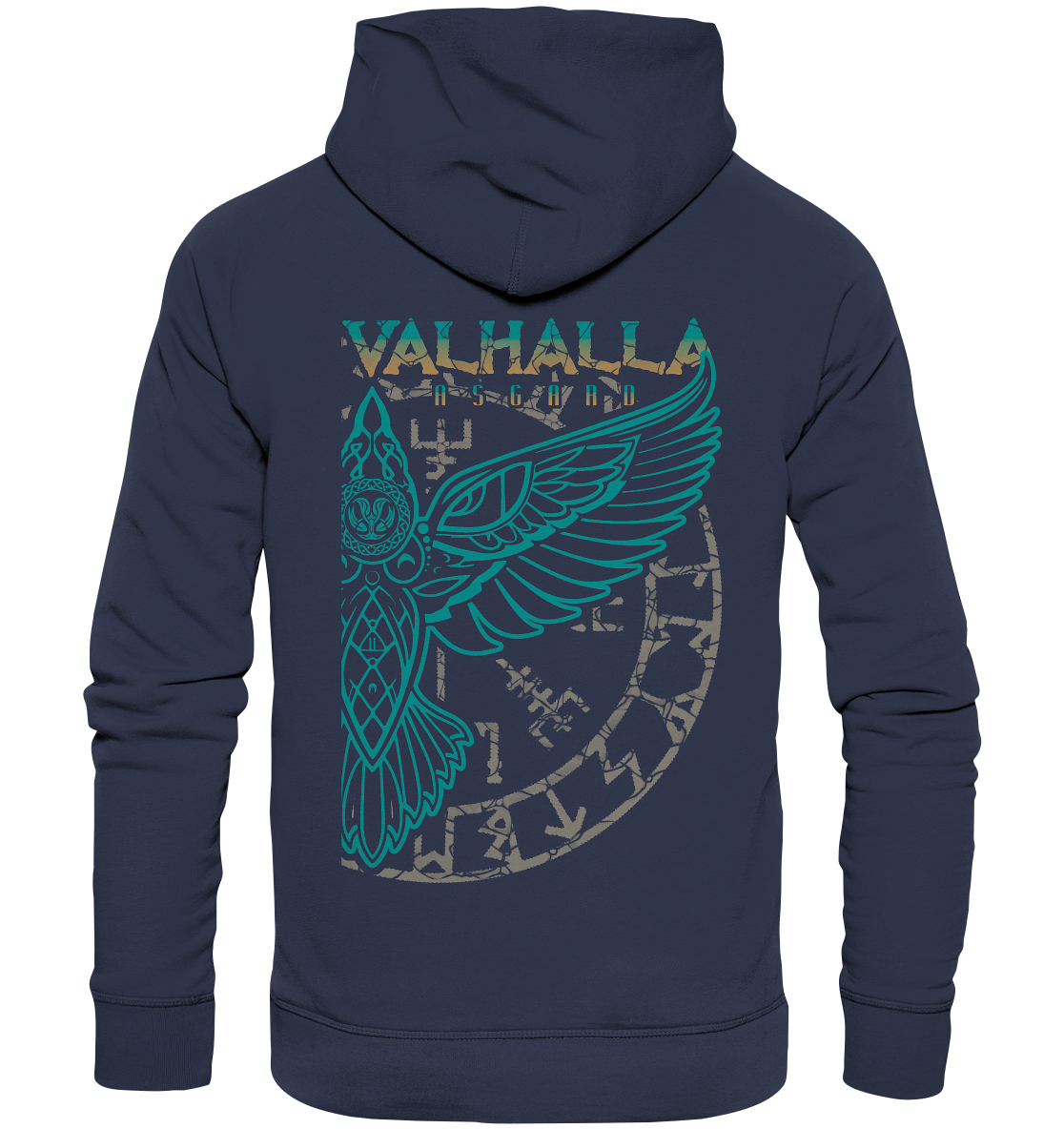 Valhalla Asgard Hugin  - Premium Unisex Hoodie