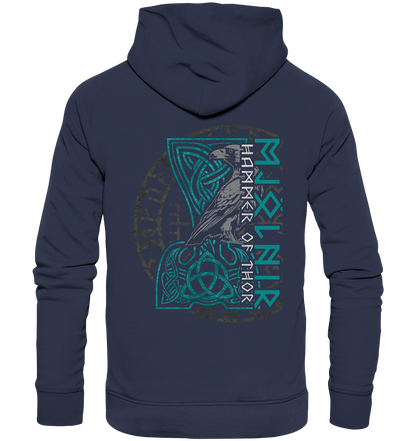 Mjölnir Hammer of Thor - Premium Unisex Hoodie
