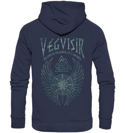 Vegvisir Der Kompass Für Körper, Geist und Seele - Premium Unisex Hoodie