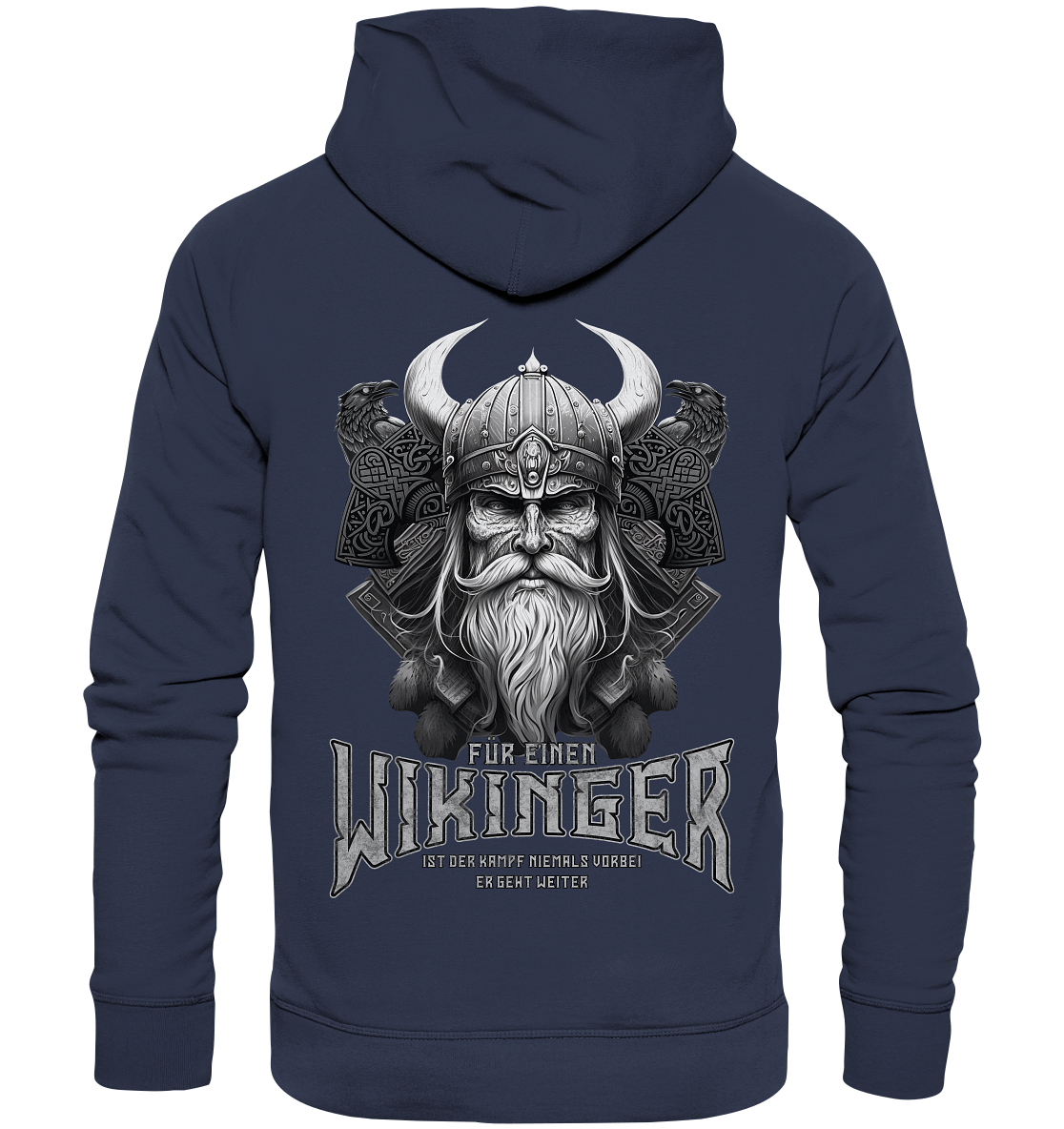 Wikinger Rabe  - Premium Unisex Hoodie