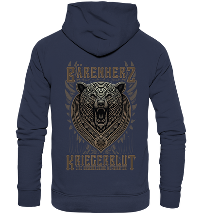 Bärenherz Kriegerblut - Premium Unisex Hoodie