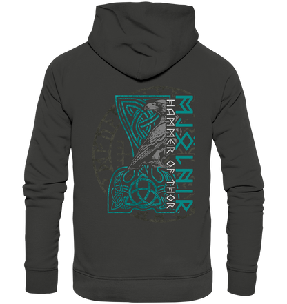 Mjölnir Hammer of Thor - Premium Unisex Hoodie