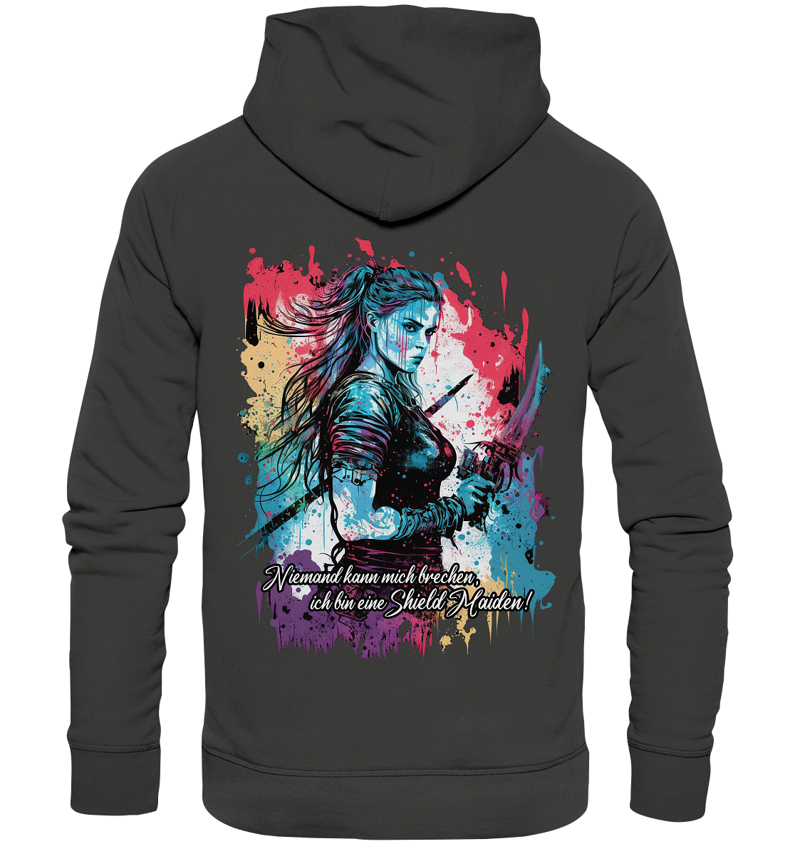 Shield Maiden Niemand Kann Mich Brechen - Premium Unisex Hoodie