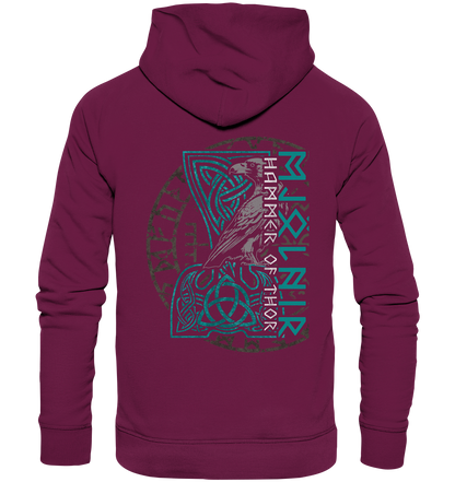 Mjölnir Hammer of Thor - Premium Unisex Hoodie