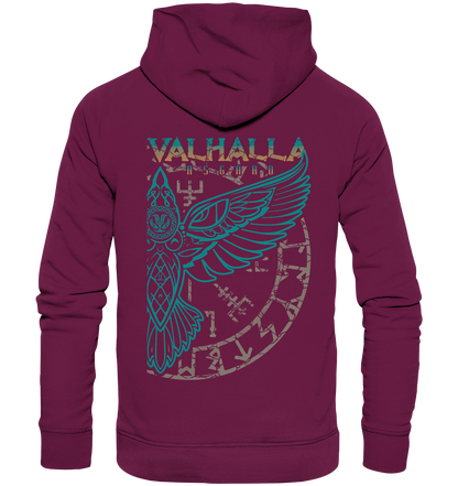 Valhalla Asgard Hugin  - Premium Unisex Hoodie