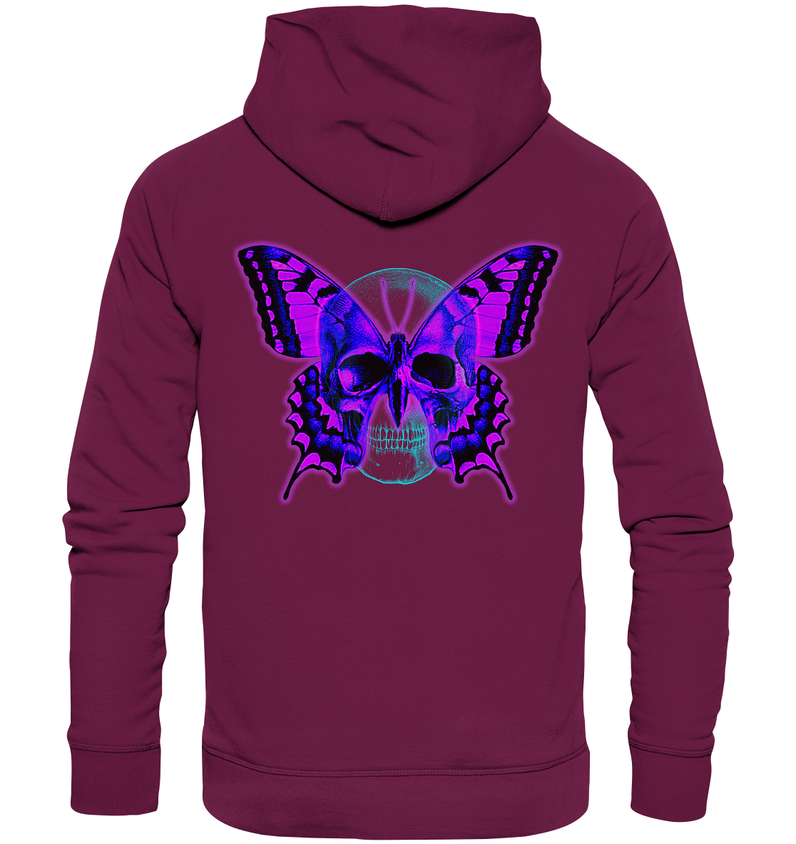 Butterfly Skull - Premium Unisex Hoodie