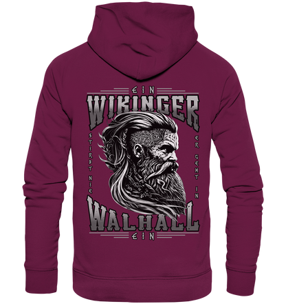 Ein Wikinger Stirbt Nie  - Premium Unisex Hoodie