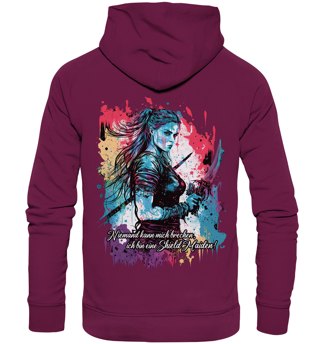 Shield Maiden Niemand Kann Mich Brechen - Premium Unisex Hoodie