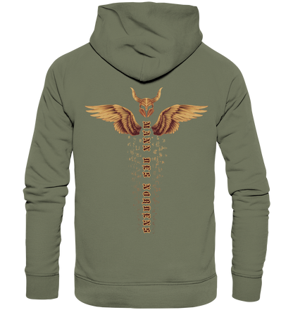 Wikinger Mann Des Nordens - Premium Unisex Hoodie