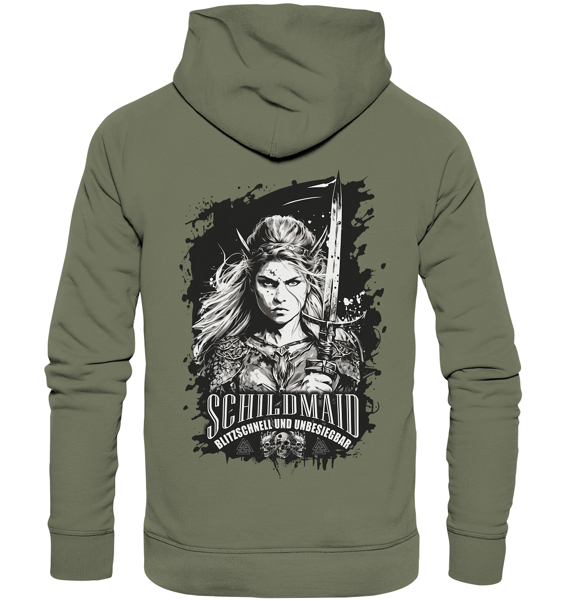 Schildmaid Blitzschnell und Unbesiegbar - Premium Unisex Hoodie