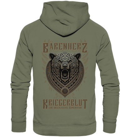 Bärenherz Kriegerblut - Premium Unisex Hoodie