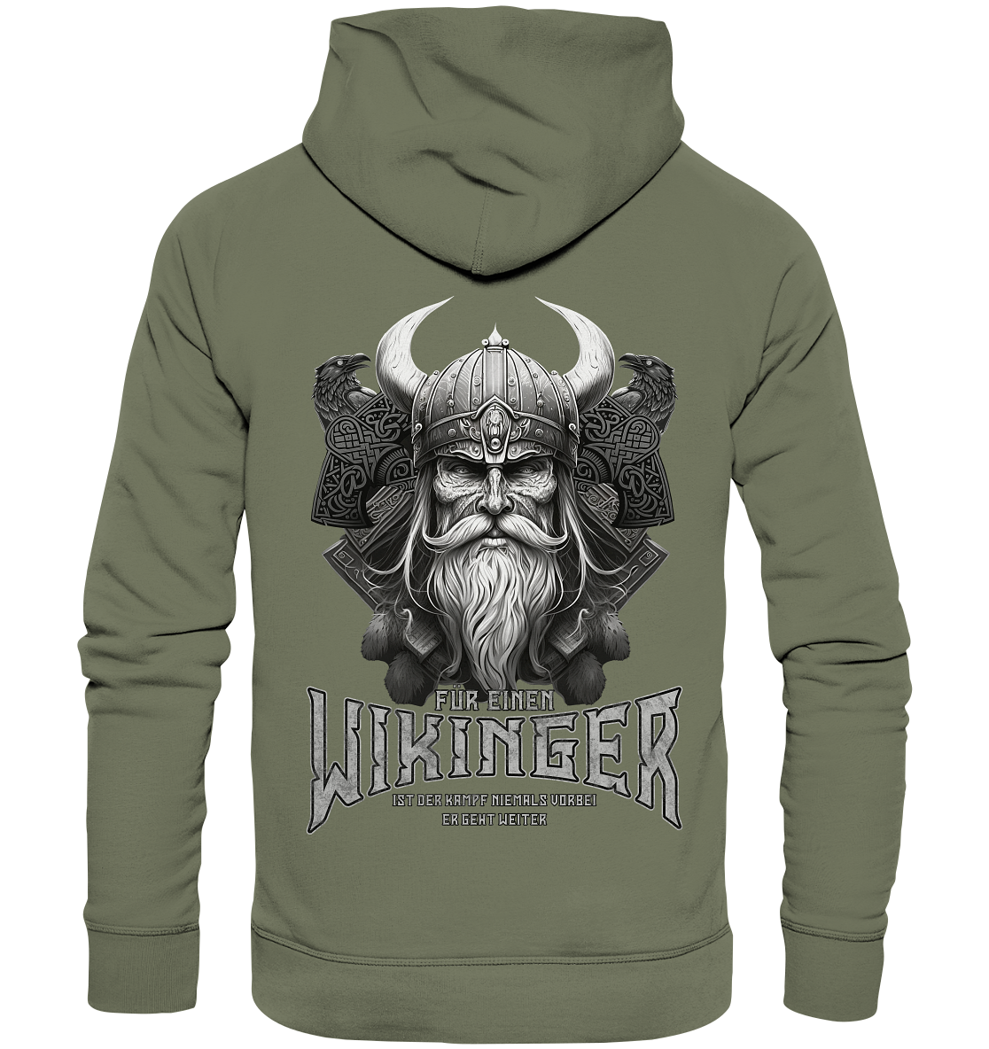 Wikinger Rabe  - Premium Unisex Hoodie