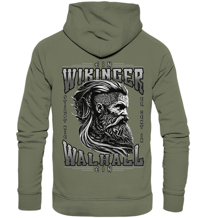 Ein Wikinger Stirbt Nie  - Premium Unisex Hoodie