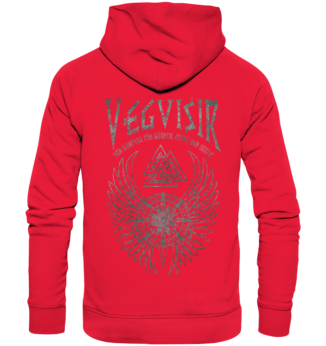 Vegvisir Der Kompass Für Körper, Geist und Seele - Premium Unisex Hoodie