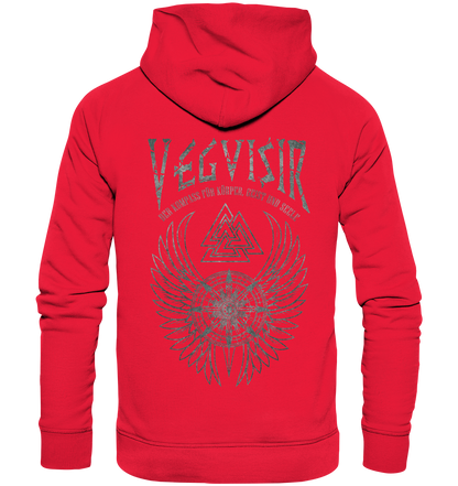 Vegvisir Der Kompass Für Körper, Geist und Seele - Premium Unisex Hoodie