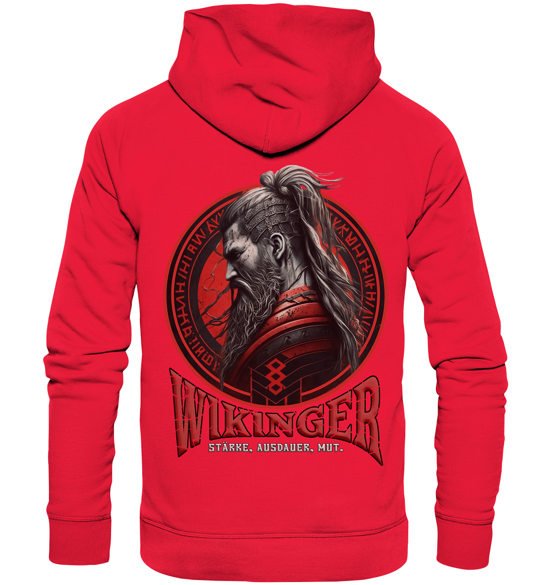 Wikinger Stärke Ausdauer Mut - Premium Unisex Hoodie