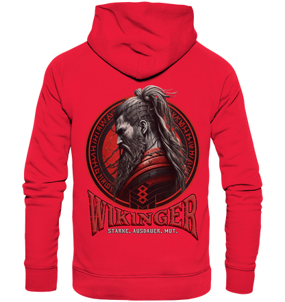 Wikinger Stärke Ausdauer Mut - Premium Unisex Hoodie