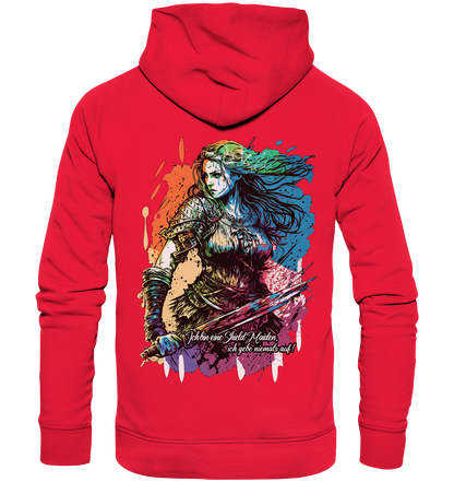 Shield Maiden Gib Nie Auf ! - Premium Unisex Hoodie