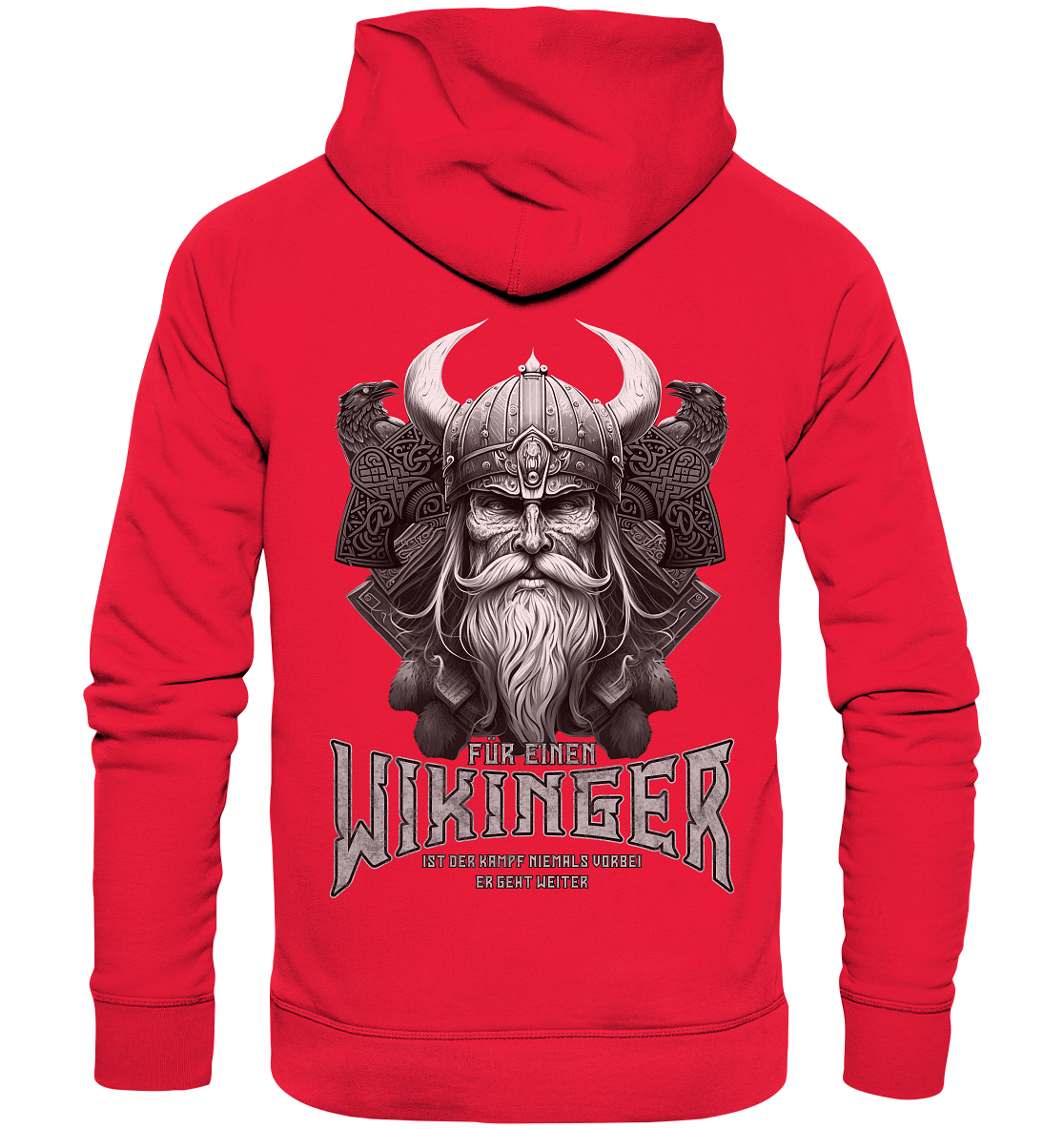 Wikinger Rabe  - Premium Unisex Hoodie