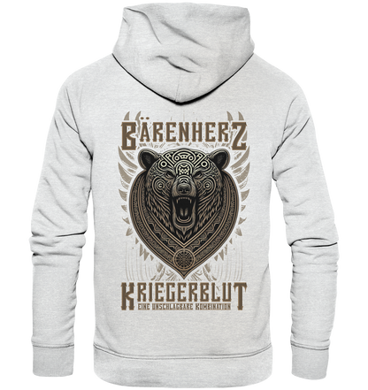 Bärenherz Kriegerblut - Premium Unisex Hoodie