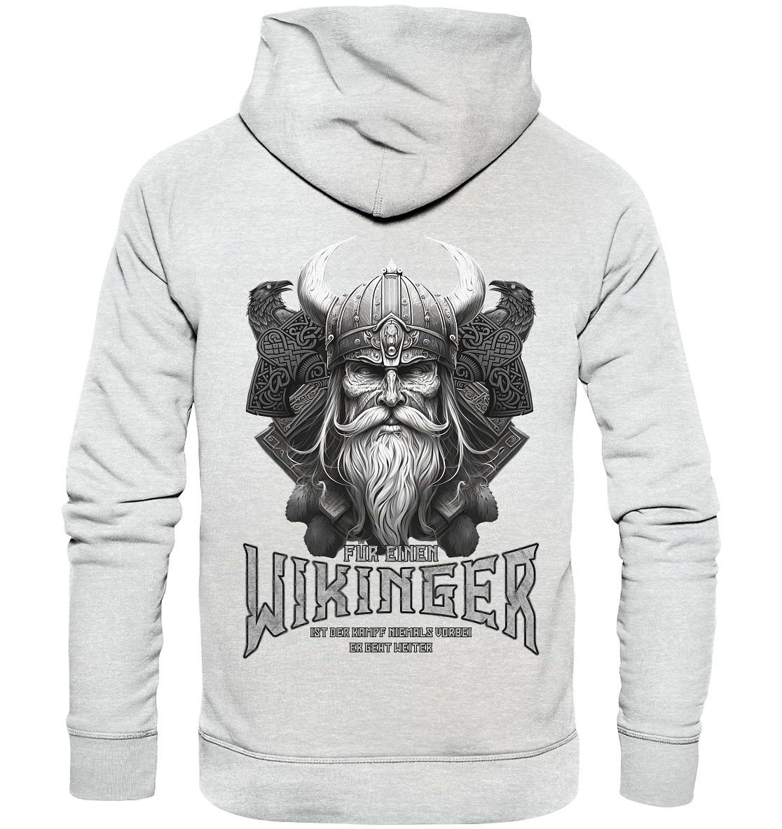 Wikinger Rabe  - Premium Unisex Hoodie