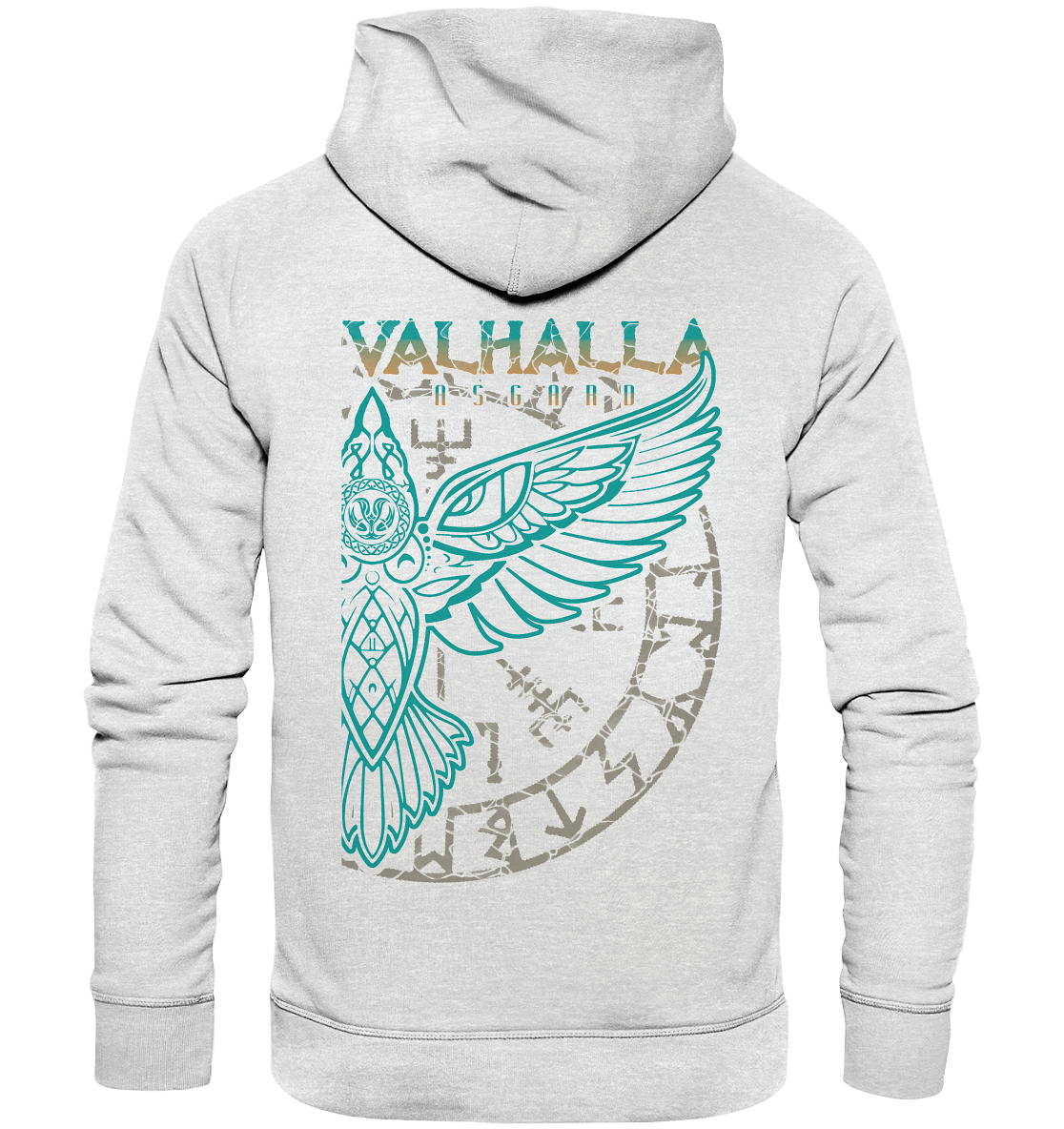 Valhalla Asgard Hugin  - Premium Unisex Hoodie