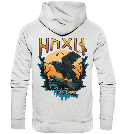 Hugin Der Freund Der Magier - Premium Unisex Hoodie