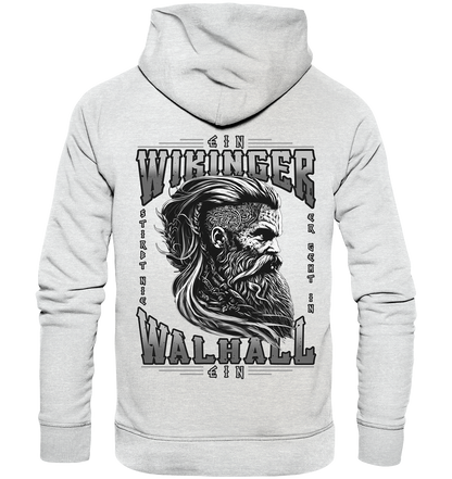 Ein Wikinger Stirbt Nie  - Premium Unisex Hoodie