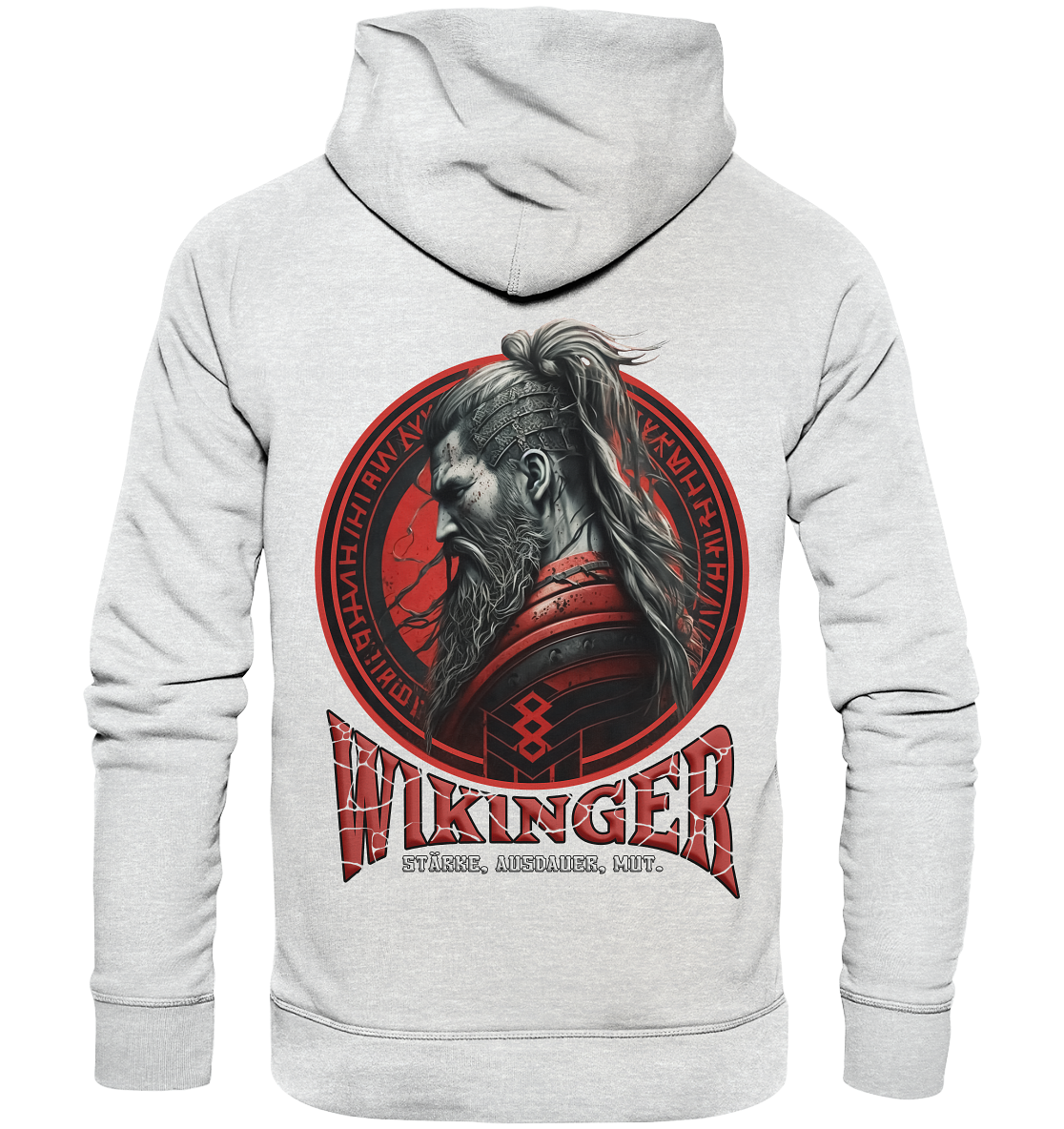 Wikinger Stärke Ausdauer Mut - Premium Unisex Hoodie