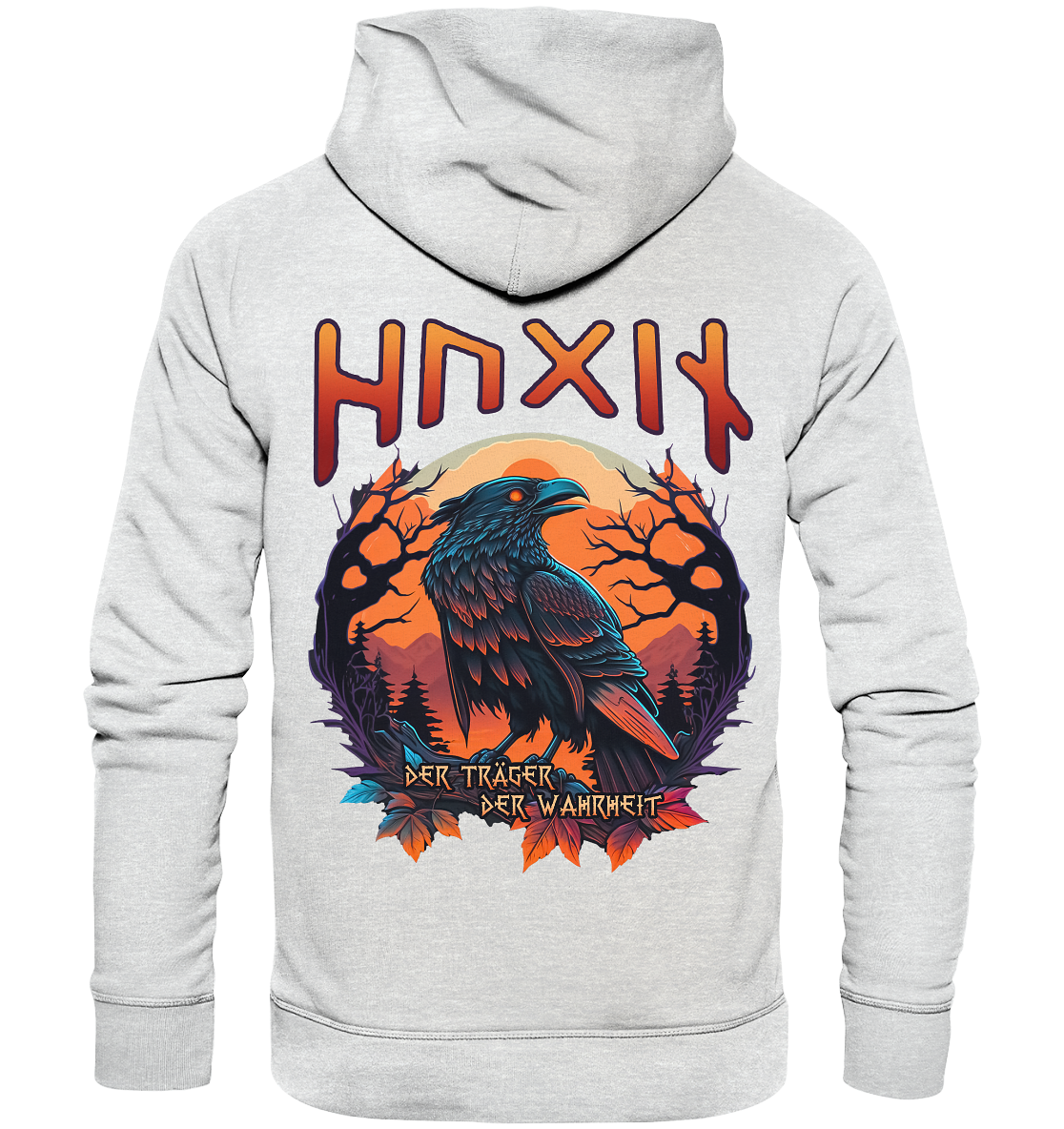 Hugin Der Träger Der Wahrheit - Premium Unisex Hoodie