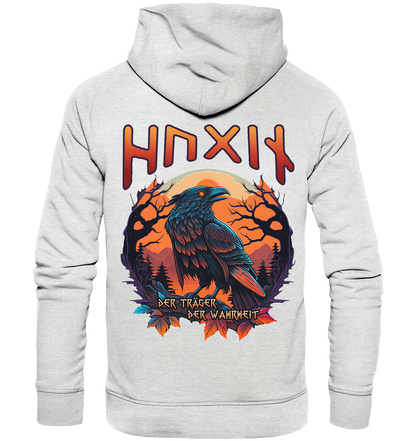 Hugin Der Träger Der Wahrheit - Premium Unisex Hoodie