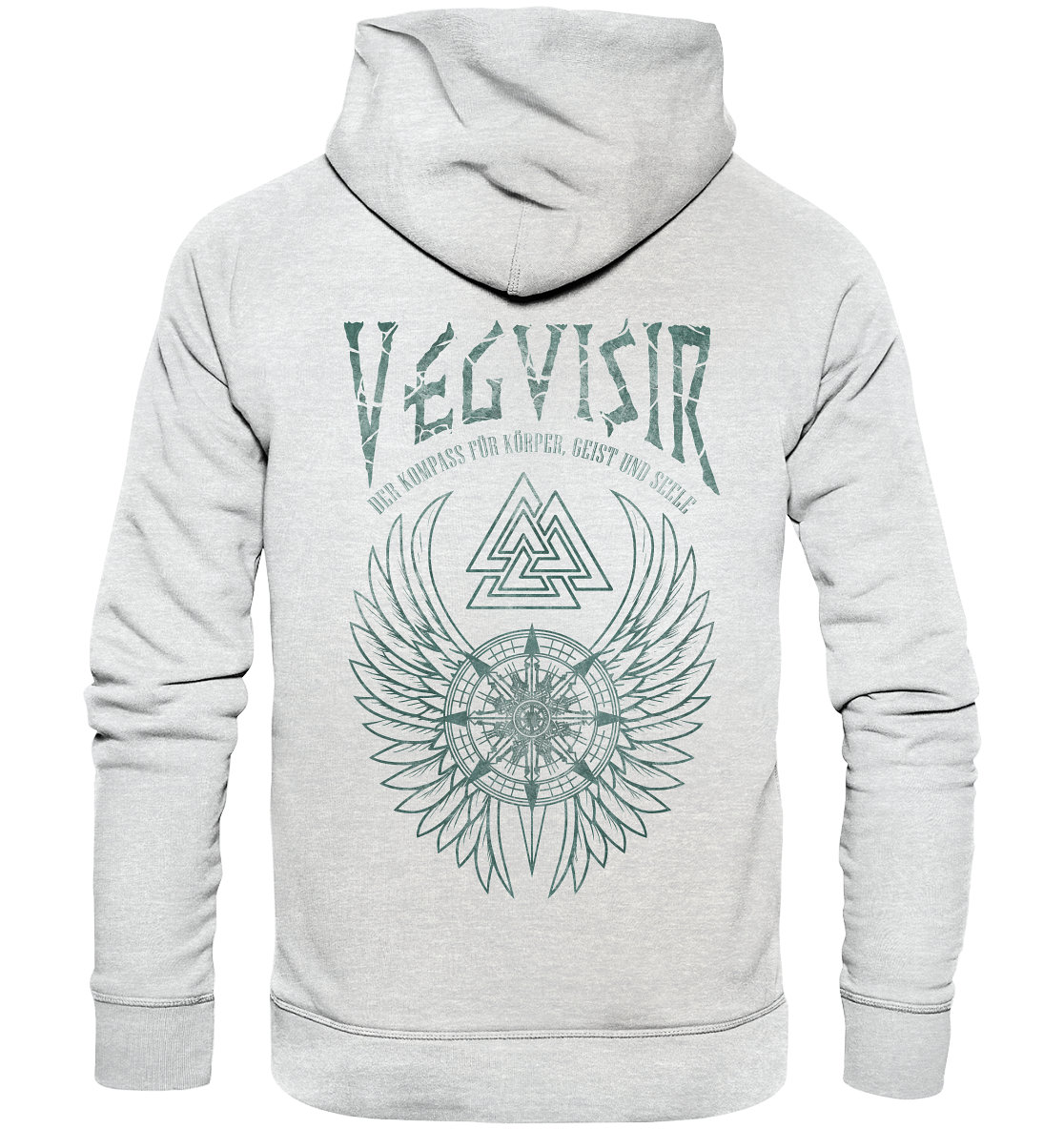 Vegvisir Der Kompass Für Körper, Geist und Seele - Premium Unisex Hoodie