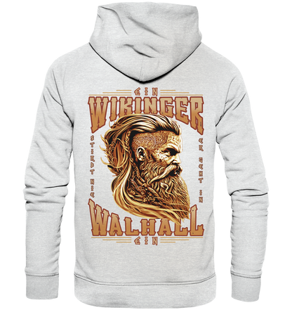 Ein Wikinger Stirbt Nie   - Premium Unisex Hoodie