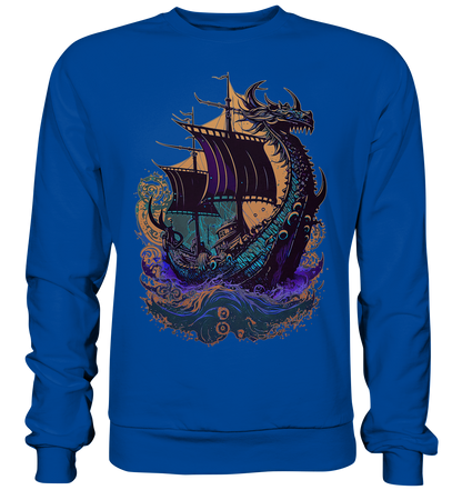 Wikinger Drachenschiff - Basic Sweatshirt