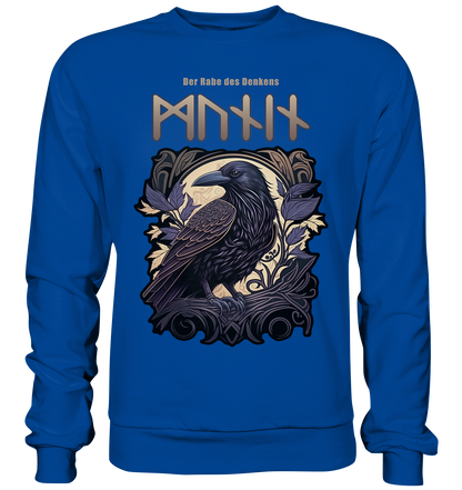 Munin Der Rabe Des Denkes - Basic Sweatshirt