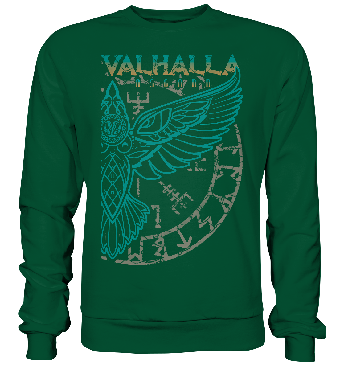 Valhalla Asgard Hugin  - Basic Sweatshirt