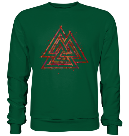 Wikinger Valknut Wotan - Basic Sweatshirt