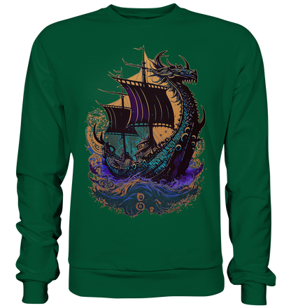 Wikinger Drachenschiff - Basic Sweatshirt