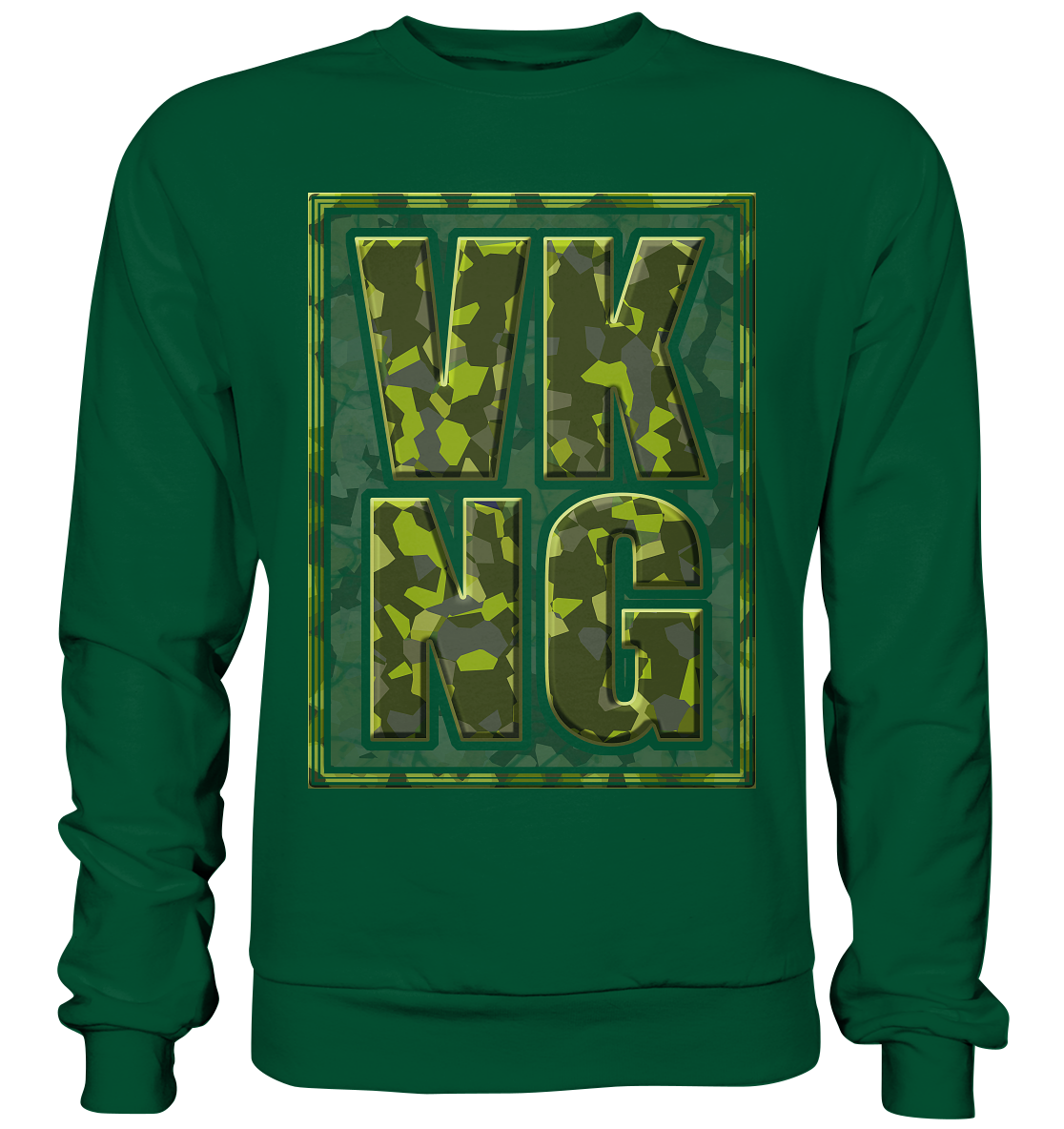 Wikinger Camouflage - Basic Sweatshirt