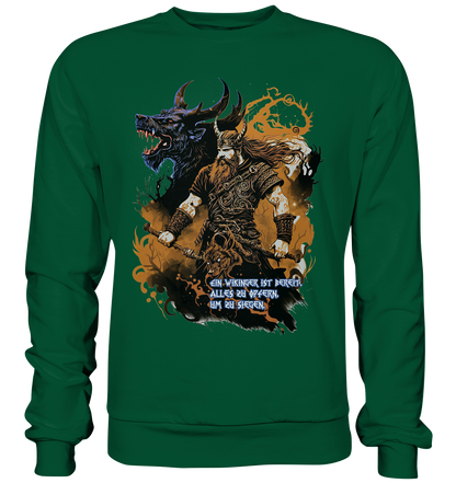 Wikinger Ist Bereit Alles Zu Opfern - Basic Sweatshirt