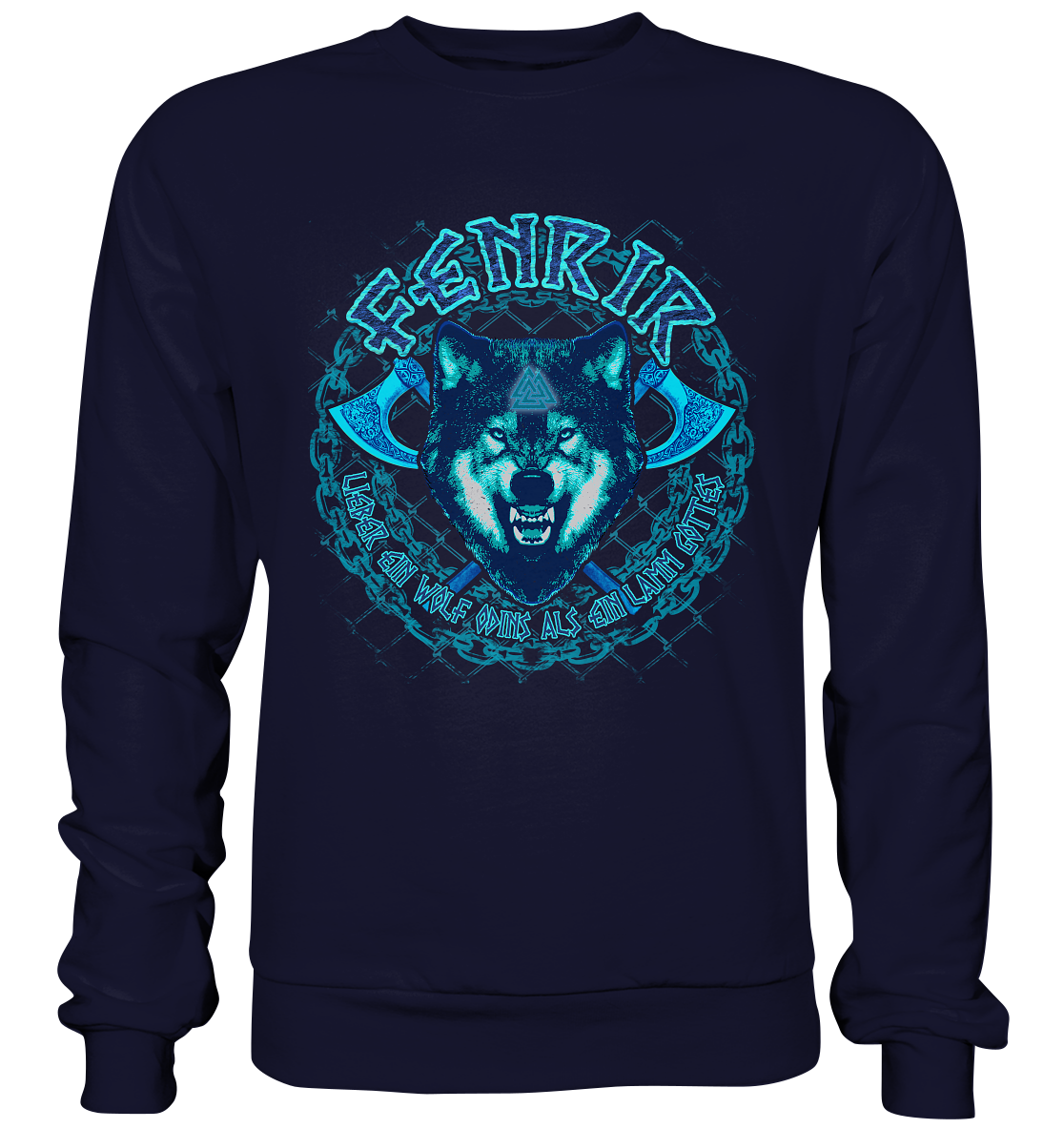 Fenrir Wolf - Basic Sweatshirt