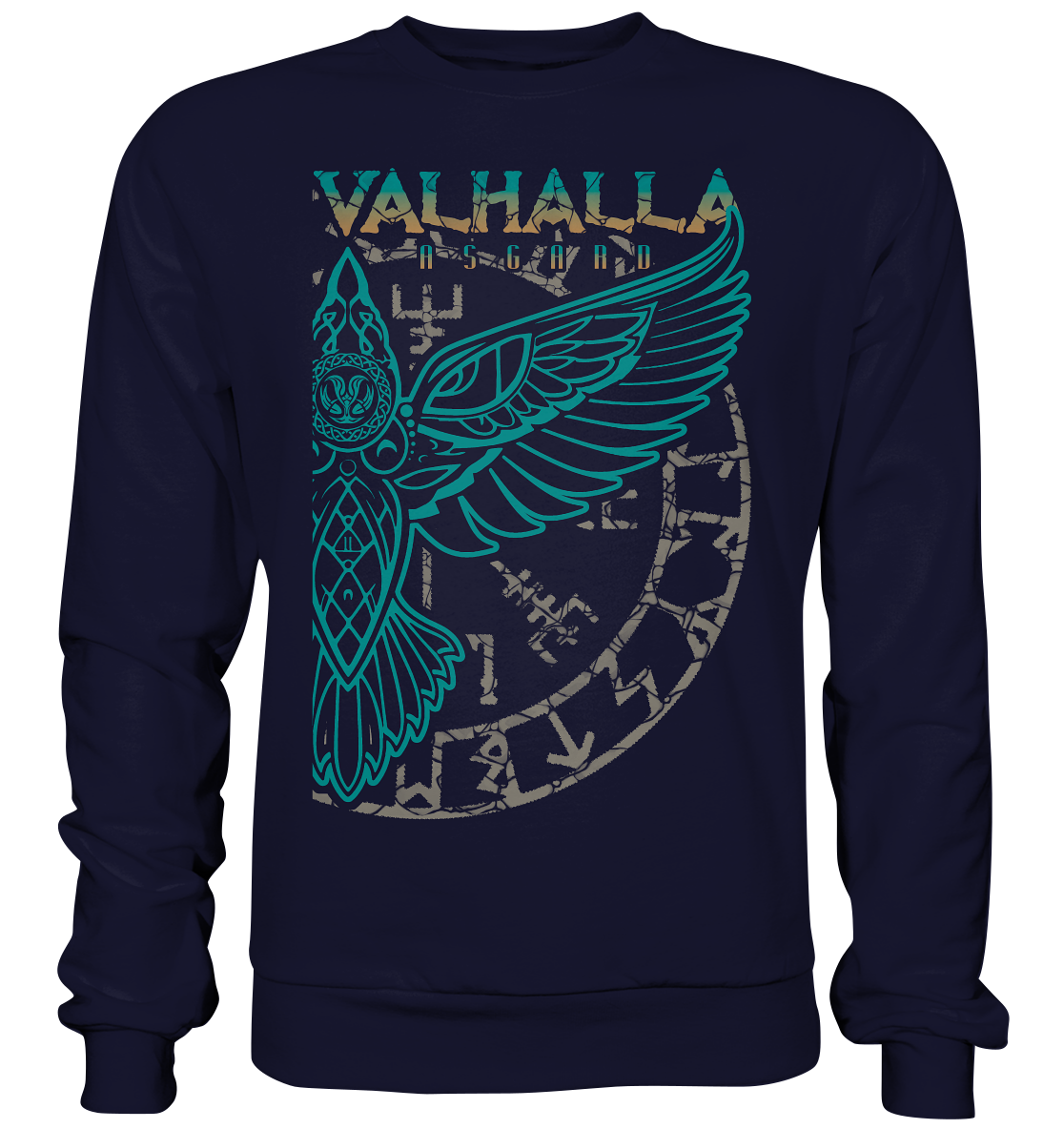 Valhalla Asgard Hugin  - Basic Sweatshirt