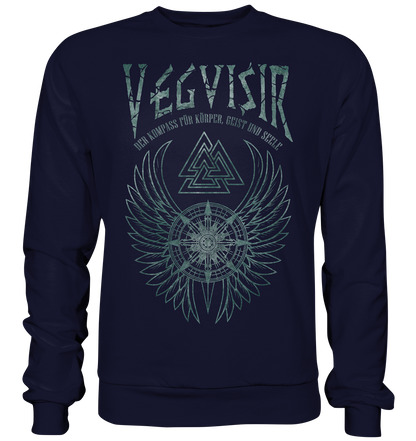 Vegvisir Der Kompass Für Körper, Geist und Seele - Basic Sweatshirt