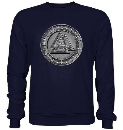 Wikinger Valknut - Basic Sweatshirt