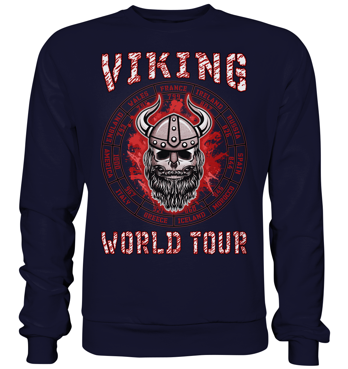 Wikinger-Welttournee - Basic Sweatshirt