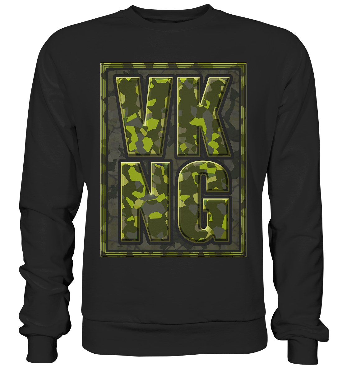 Wikinger Camouflage - Basic Sweatshirt