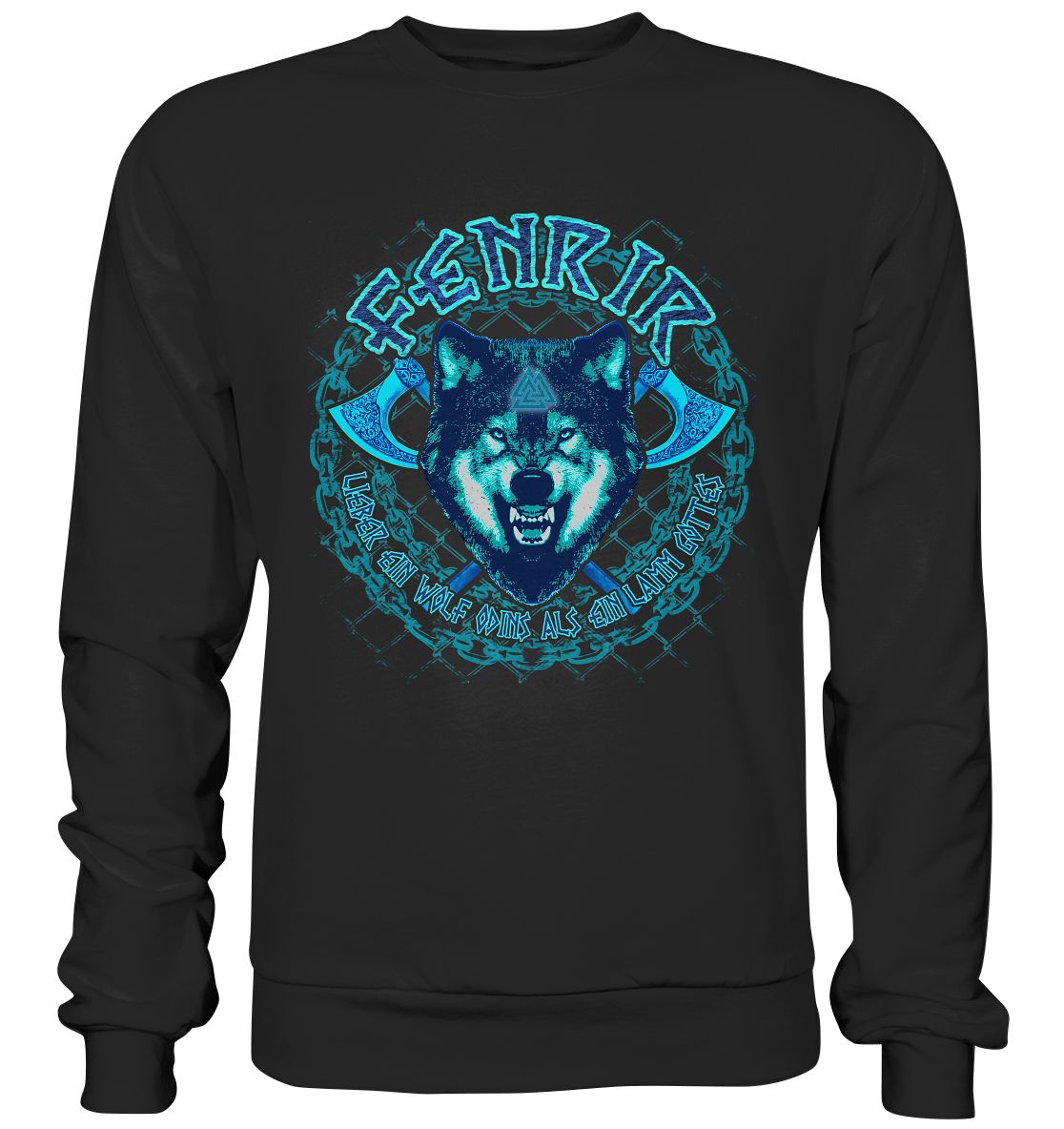 Fenrir Wolf - Basic Sweatshirt